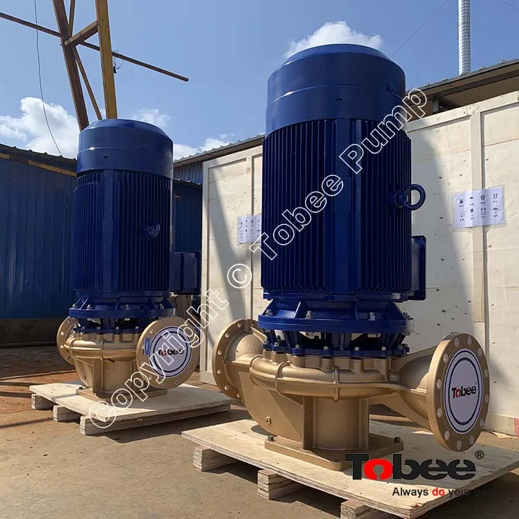 Marine Vertical Inline Pump with Bronze Impeller for Seawater Desalination and Salt water treatment plants