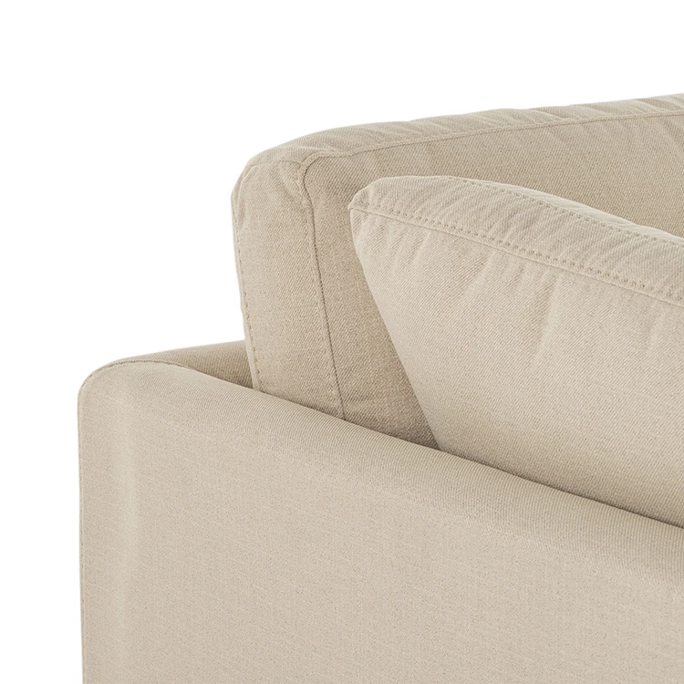 Source Factory Wholesale Livingroom Wooden L-shape Corner Couch Sectional Sofa Sets Capa De Sofa L Designs L Shaped Sofa