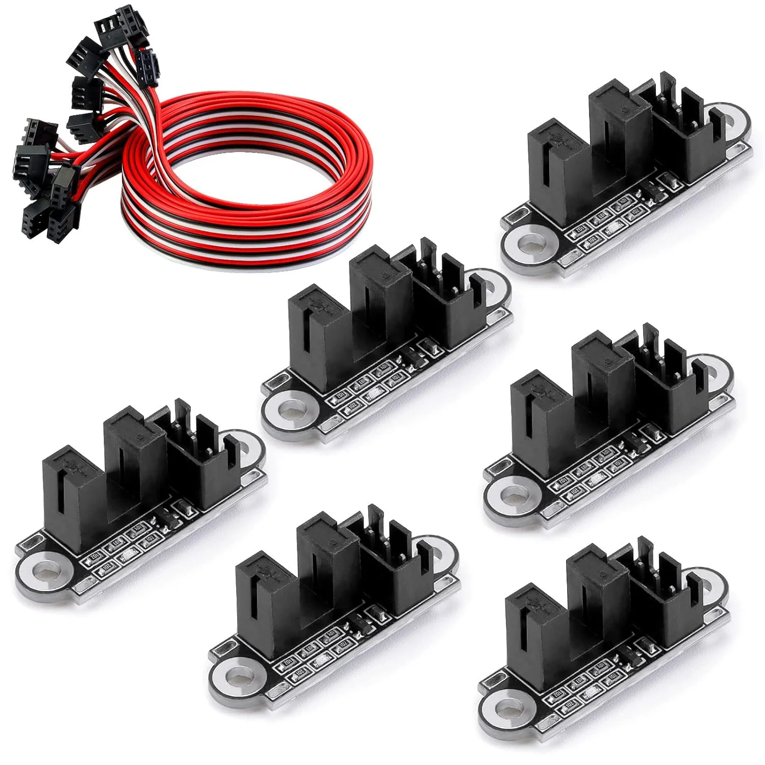 Aismartlink Optical Endstop with 1M Cable Optical Switch Sensor Photoelectric Light Control Optical Limit Switch Module