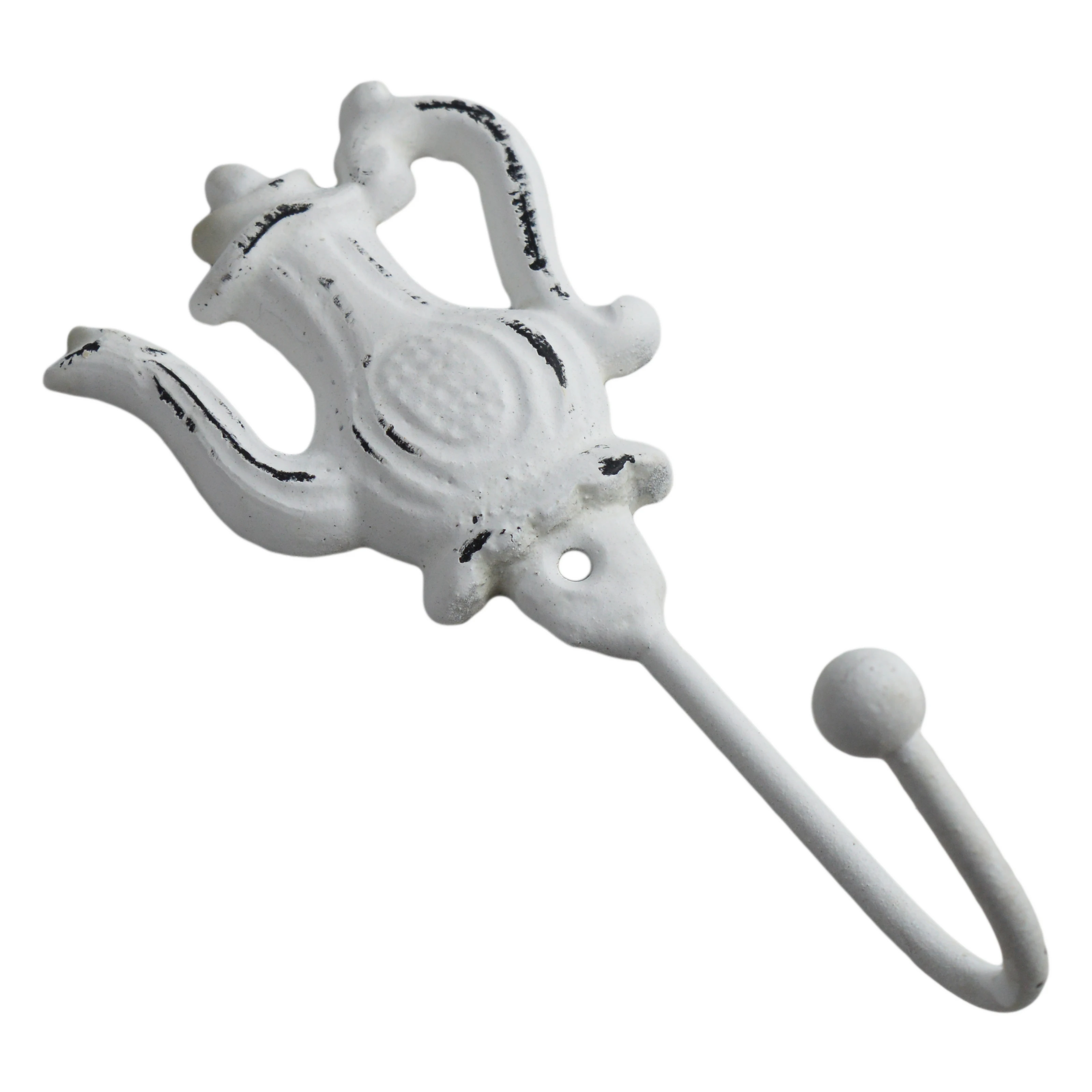 Single Wall Hooks Wall Rack Coat Wall Mounted Metal Iron Hook Rack Clothes Hooks For Outdoor Kitchen Bathroom