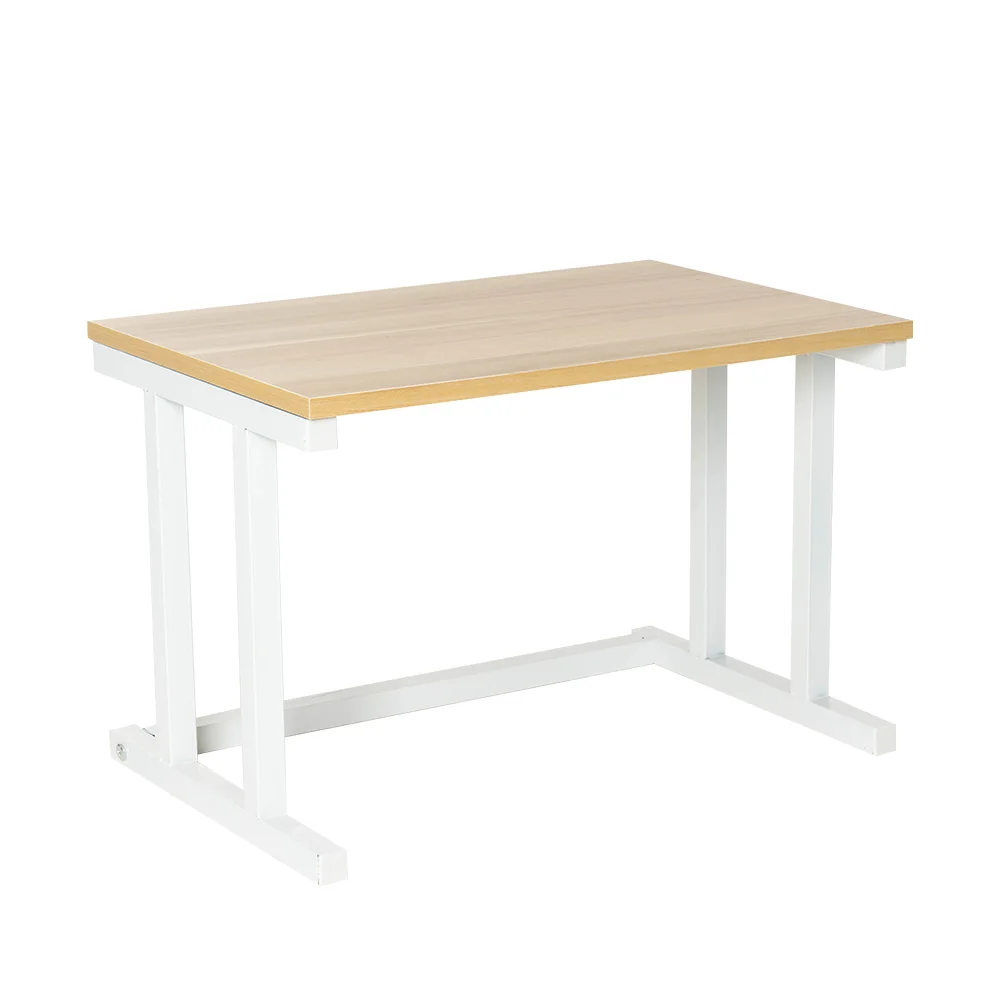 Modern Two-Layer Wood and Iron Kitchen Counter Shelf Enhances Home Storage Efficiency with Organizer Rack for Food Storage