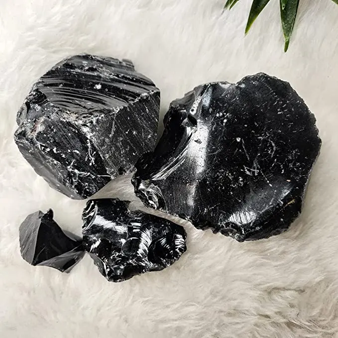 HIgh quality Black obsidian natural Raw rough Quartz stone quartz crystal stones for sale  Buy from AL AQSA CRYSTAL & GEMS