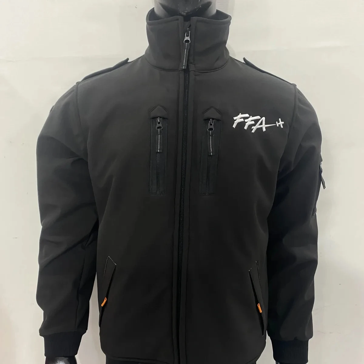 Custom logo Outdoor Work Wear Uniform Pilot Soft Shell Waterproof Windproof Windbreaker Mens Polyester Softshell Jacket