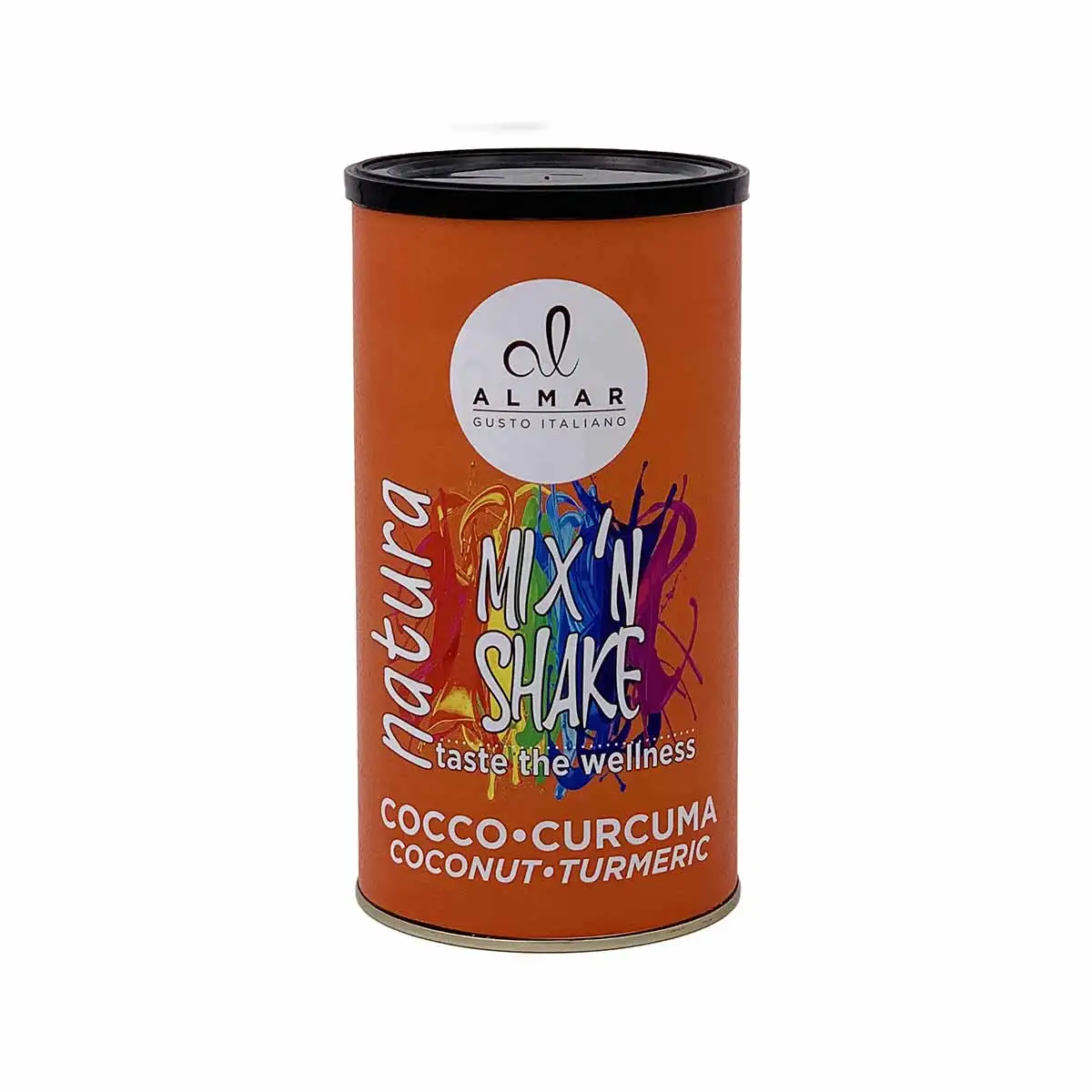 Natura Mix n Shake 1KG TIN 100 PERCENT NATURAL VEGETABLE DRINK MILKSHAKE COCONUT TURMERIC ENJOY THE WELLNESS