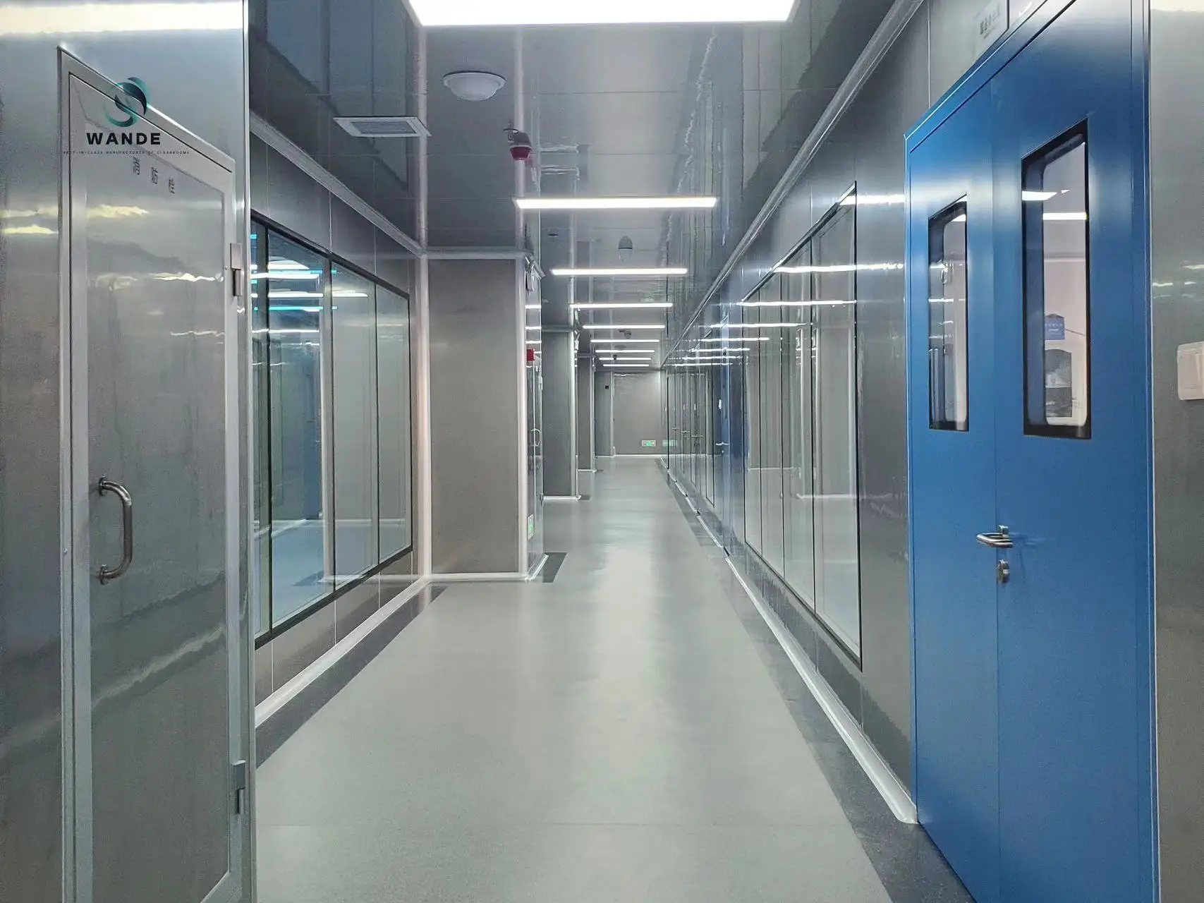 New Gmp Cleanroom Epoxy LED Panel Cleanroom GMP Gowning for Manufacturing Plant Industries Cleanroom