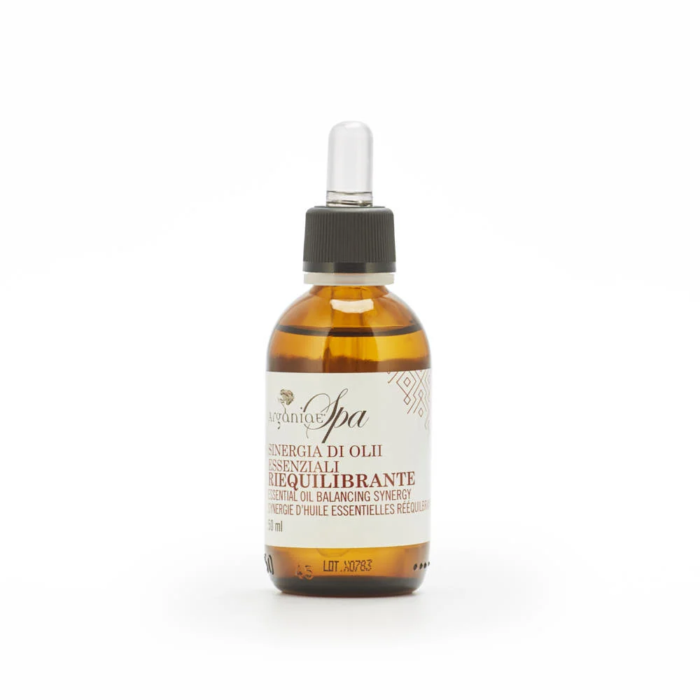 Best Seller Private Label Aroma Essential Oil Made In Italy Rebalancing Function For Body 50 Ml