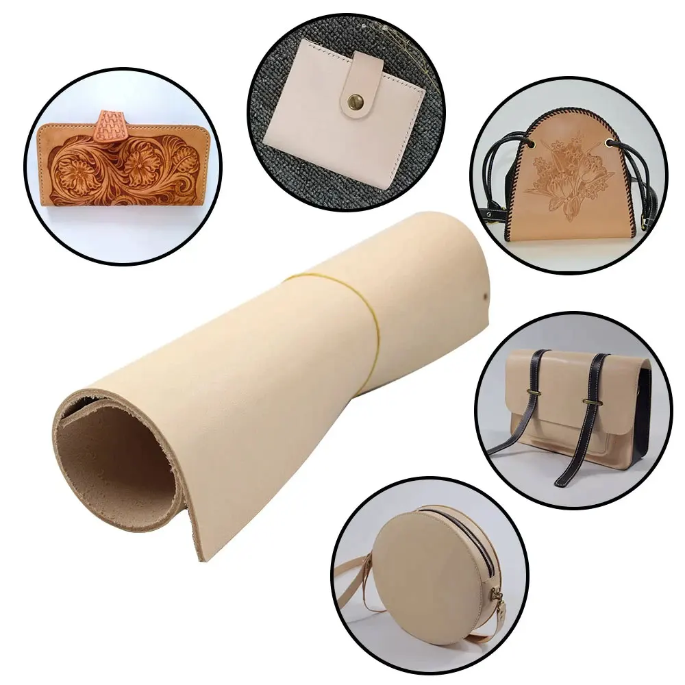 Best Selling Good Quality Full Grain Vegetable Tanned Genuine Leather at Factory Price for sale best vegetables leather