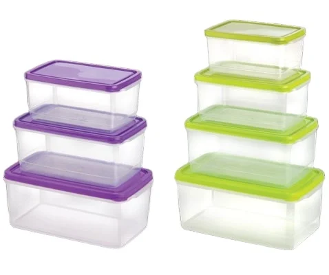 New 2023 Plastic Multi Storage Container 5 pieces set high quality with cheapest cost by dynasty