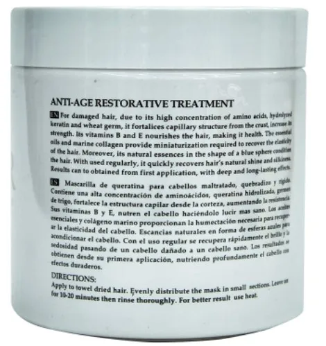 Professional Collagen Keratin Hair Treatment Anti-Restorative With Deep Hydration 1000mL