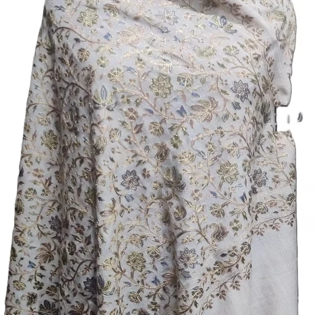 New Design Thick Warm Tassel Poncho Sweater Autumn Winter Ethnic Style Striped Embroidery Scarves Women Made Cashmere