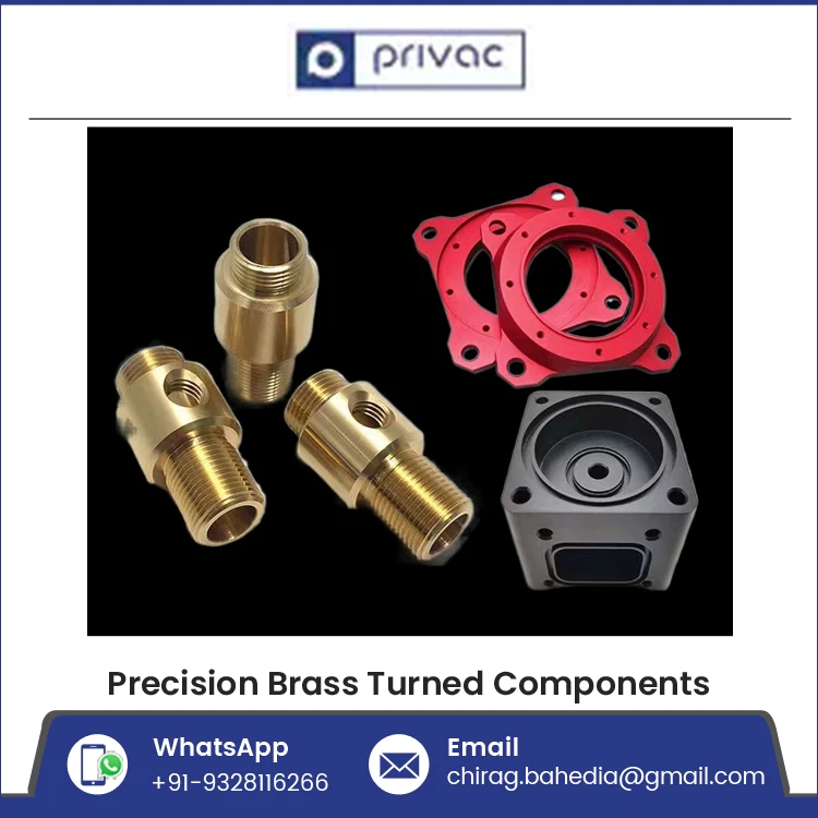 Precision Brass Turned Components
