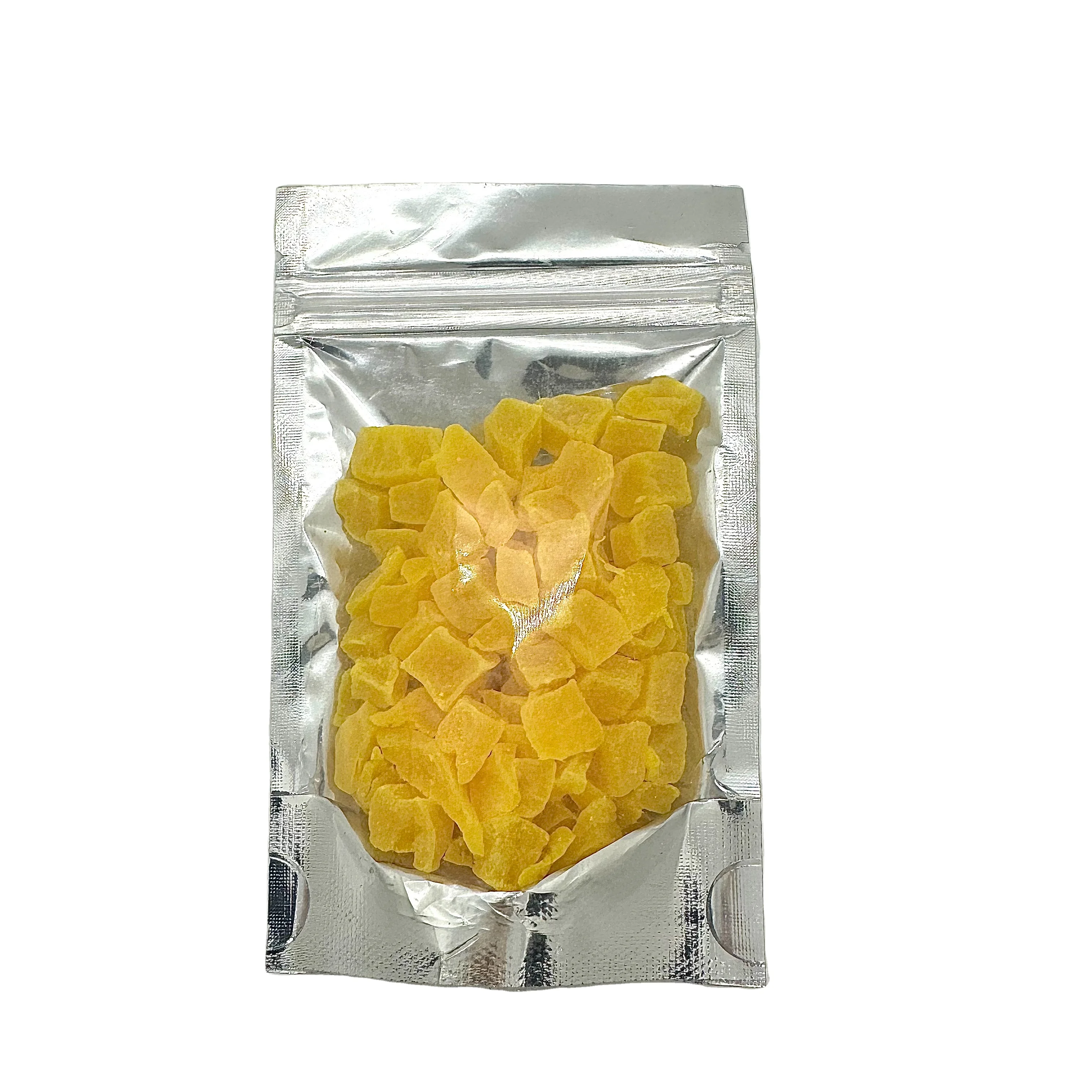 Dried fruits factory dried mango dice shape size 8-10 mm high quality dehydrated mango natural