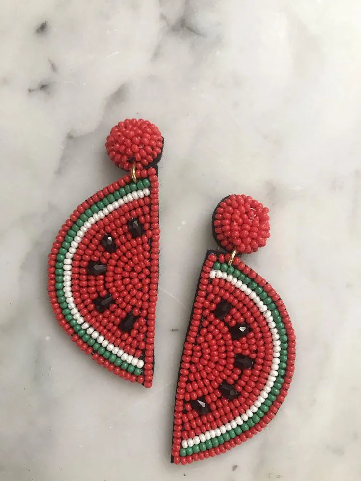 Украшения ручной работы красивые дизайнерские серьги с вышивкой из шелковой нитки для женской одежды