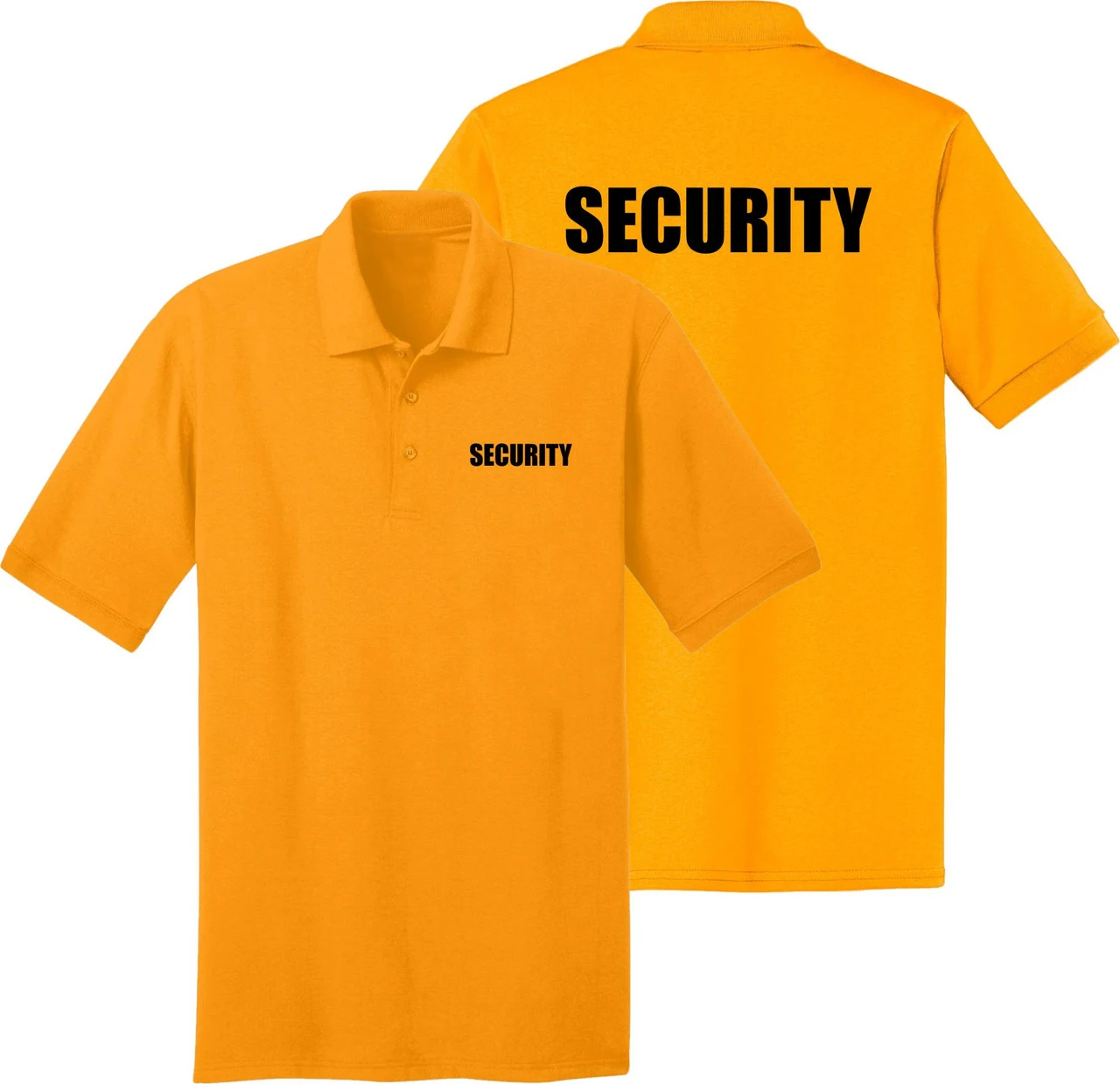 Security Polo Shirt Security Guard Officer Polo shirt Workwear Reflective Tshirt Yellow Cheap Safety Reflective Polo Shirt
