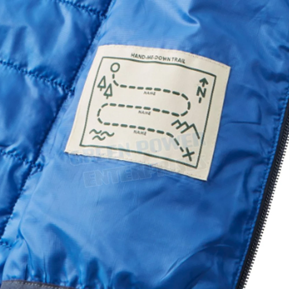 custom men 100% nylon lightweight winter warm synthetic fill short goose down puffer jacket for men