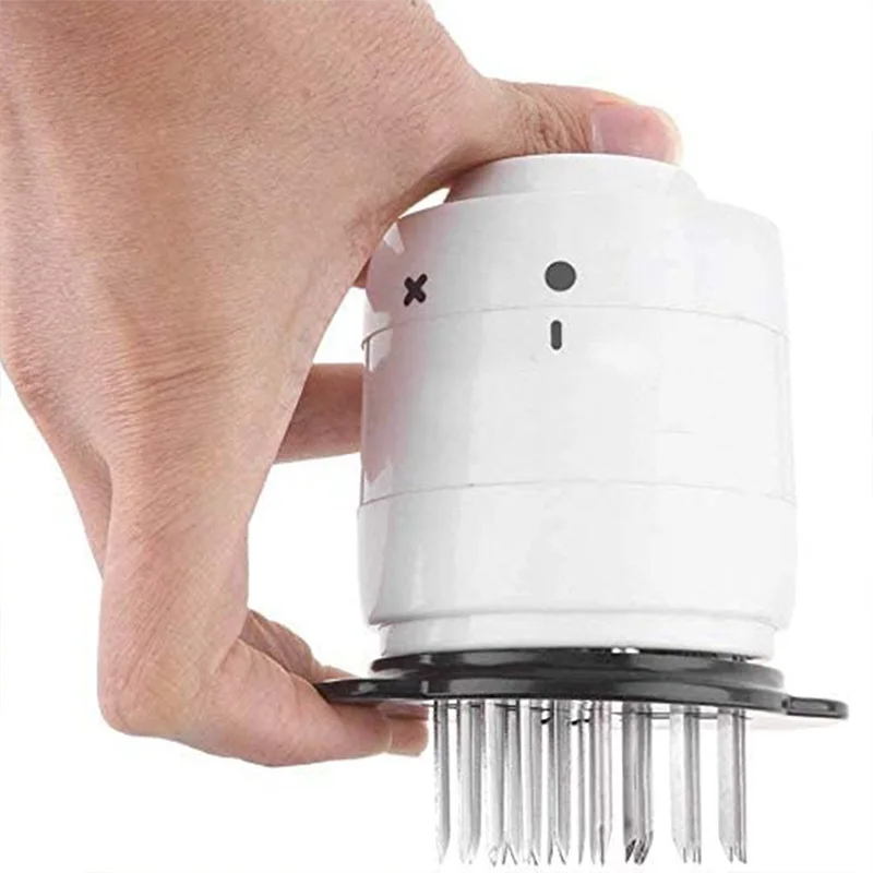 Kitchen Syringe Multifunction Chicken Stainless Steel Injector Tool Needle Meat Tenderizer