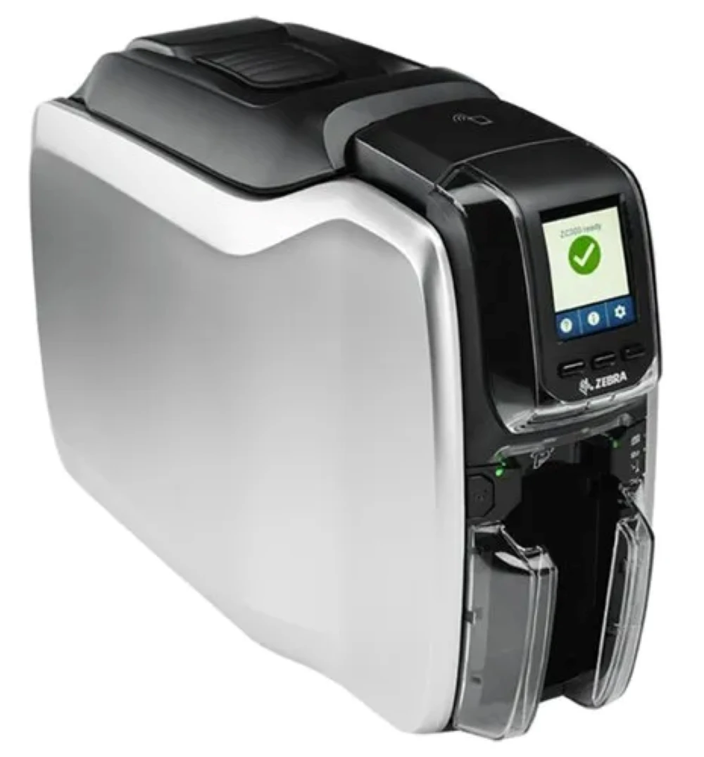 Dual-Sided Card Printer ID Card Printer Smart Card Printer Zebra ZC300 (dual Side) Automatic Multicolor Newly Automatic