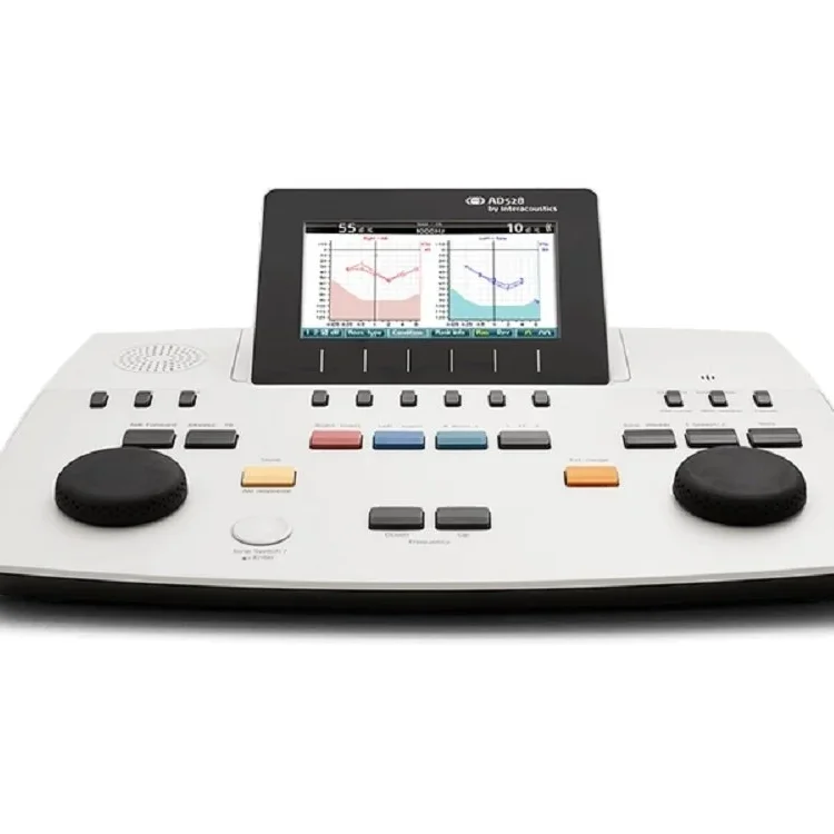 Diagnostic Audiometer Brand New Interacoustic Portable for Clinic and Hospital Easy to Use Medical Equipment AD528