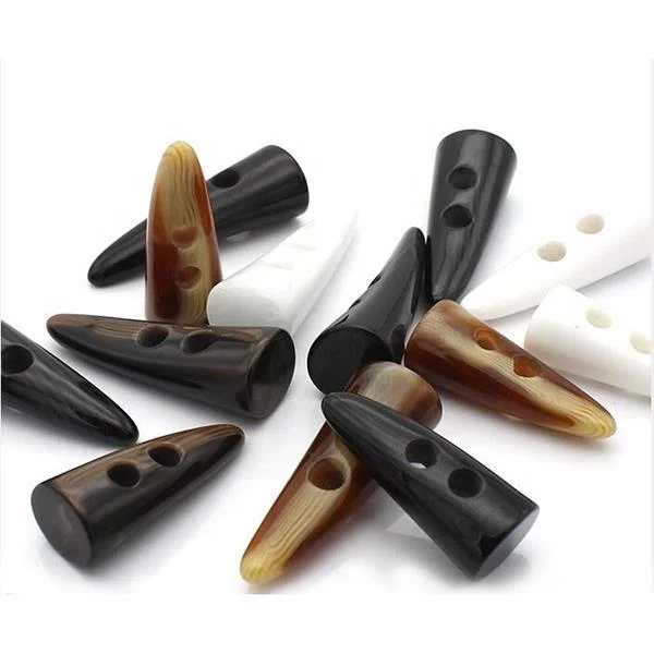 high quality cheapest Wholesale price. Buffalo horn toggle button ,Coat toggle button