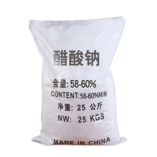 China Manufacturers & Suppliers Hot Sale Antifungal Agenty Food Ingredient Sodium Acetate CAS No. 127-09-3