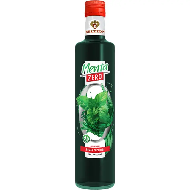 Premium Italian Mint DRINK ZERO 500 ml VEGANOK certified to be diluted for drinks No sugar no calories