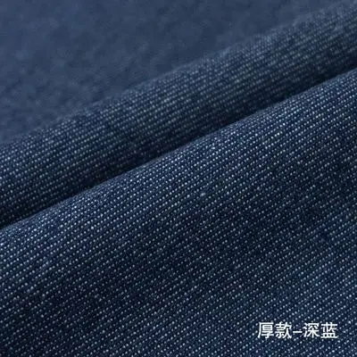 Wholesale warehouse stock woven rolls of  spandex jeans cotton denim fabrics black and blue