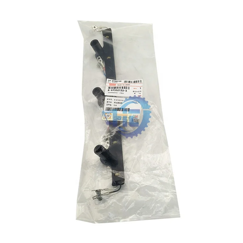 8973321333 injector cable For ZX240-3 ZX200-3 CX210B Excavator 4HK1 Engine injector Wiring Harness 72112348 8-97332133-3