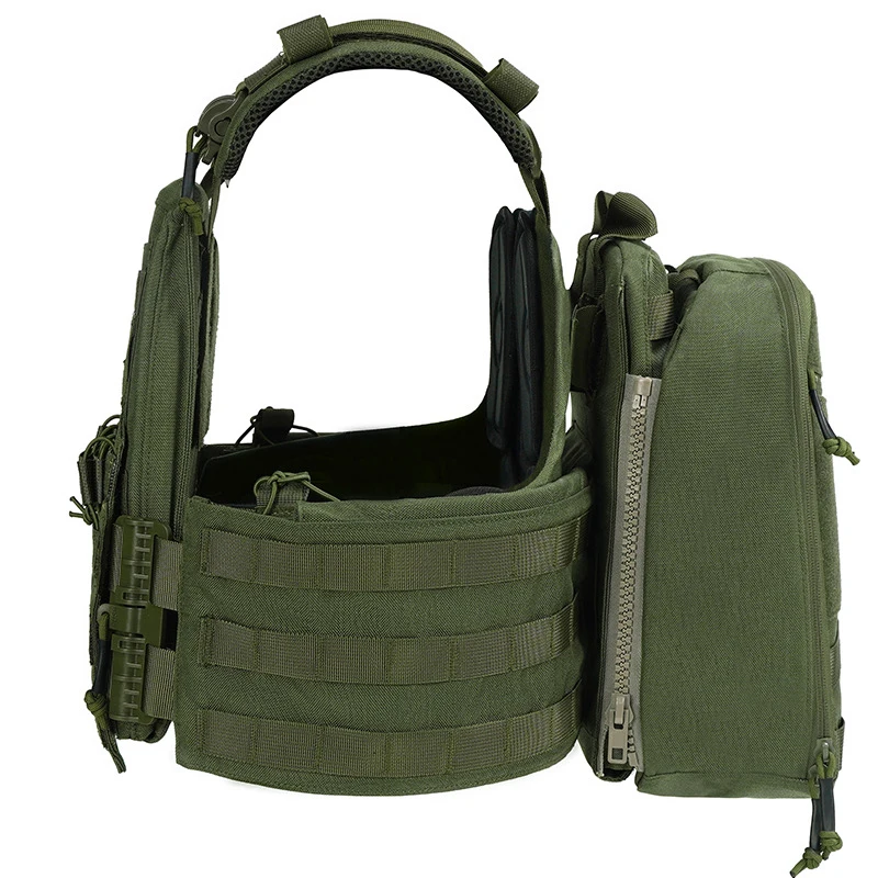 Quick Release Tactical Plate Carrier 1000D Nylon Multi-function Molle Hiking Protective Combat Tactical Vest