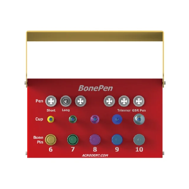 Набор (Acrodent) BonePen, легкий хирургический инструмент для стоматологической хирургии, наборы имплантатов, произведенные в Корее