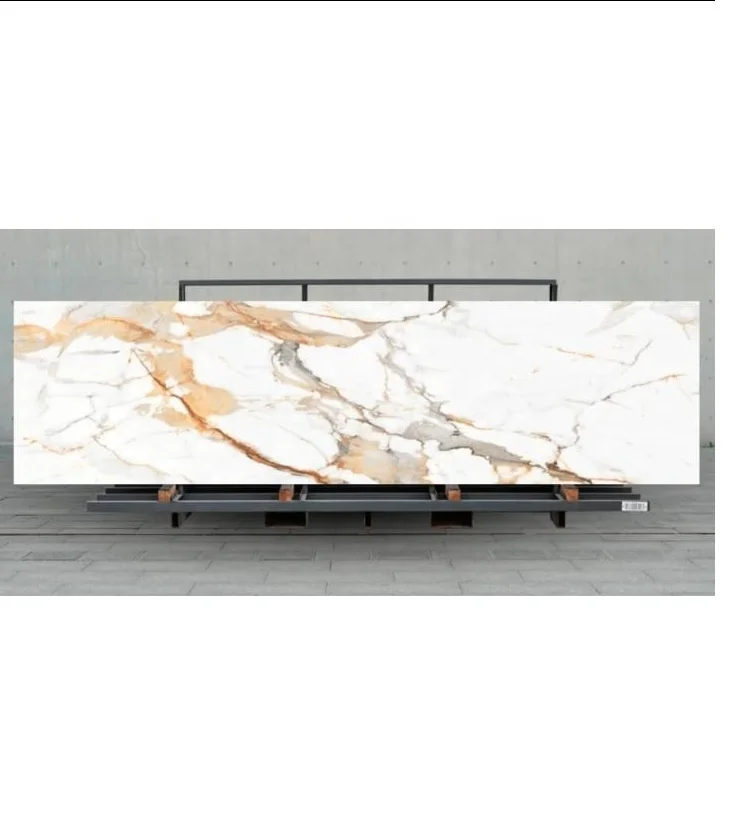 Building Construction 800x3000 Interior & Exterior Kitchen Counter Top Polished Onyx Marble Full Body Easy to Cut Vitrified Tile