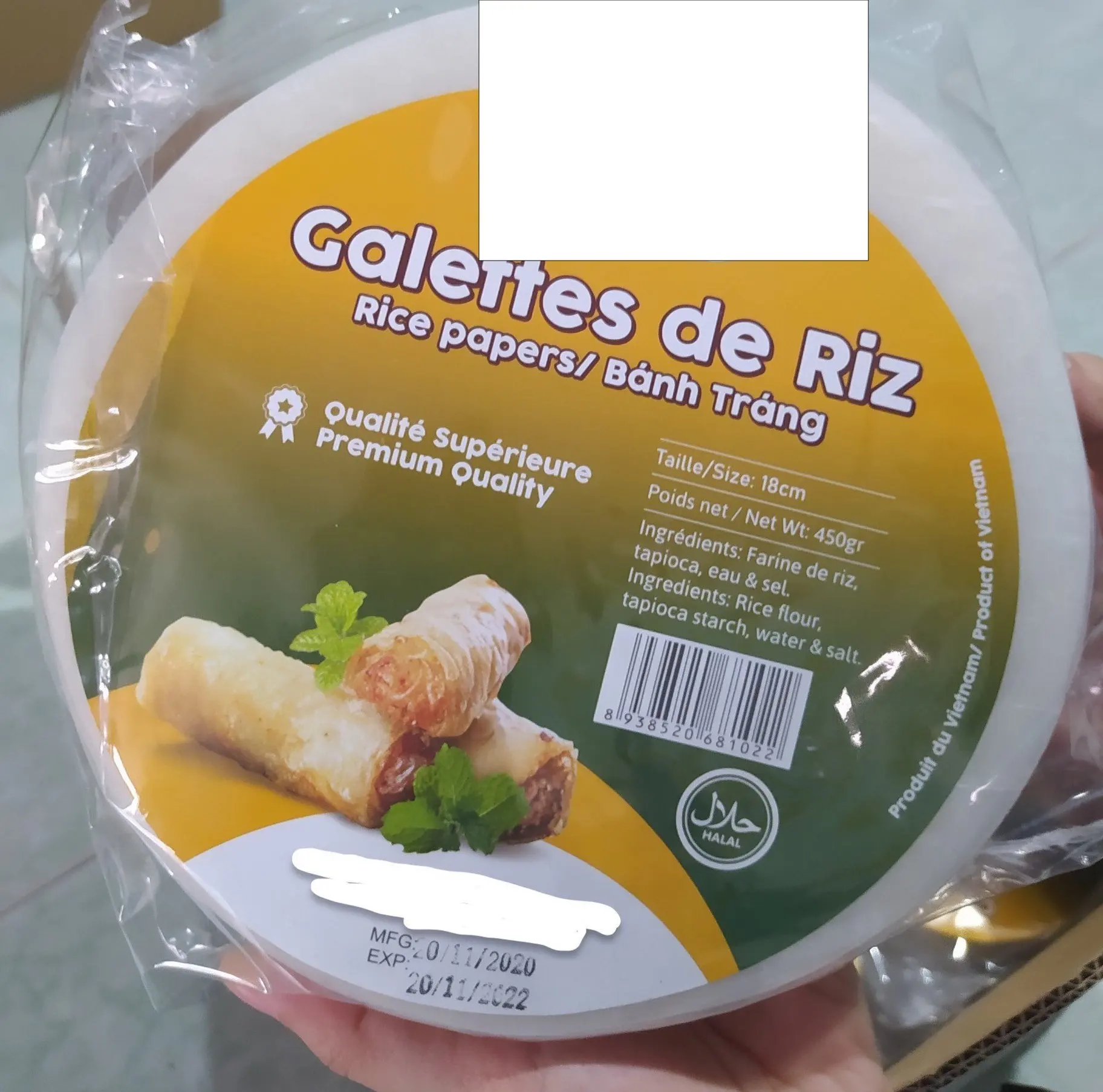 High Quality Vietnam Rice Paper Instant Noodles Fried Processing Packaged in Bag or Box Ms. Emily +84964660879