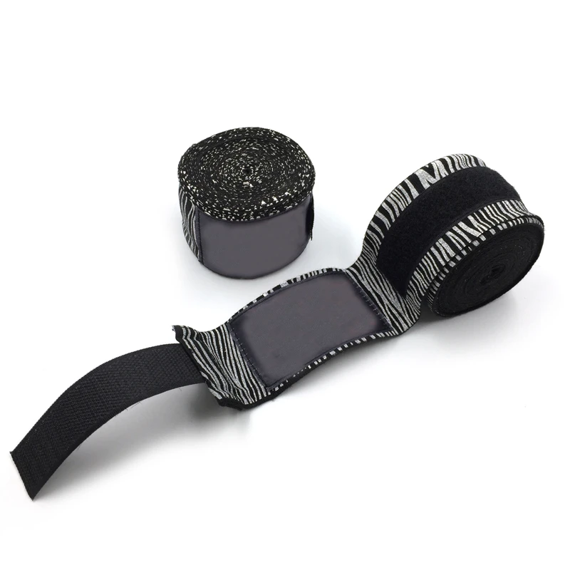 Custom Logo Hand Wraps Boxing 2023 Polyester Material Boxing Safety Hand Wraps In Multi Color