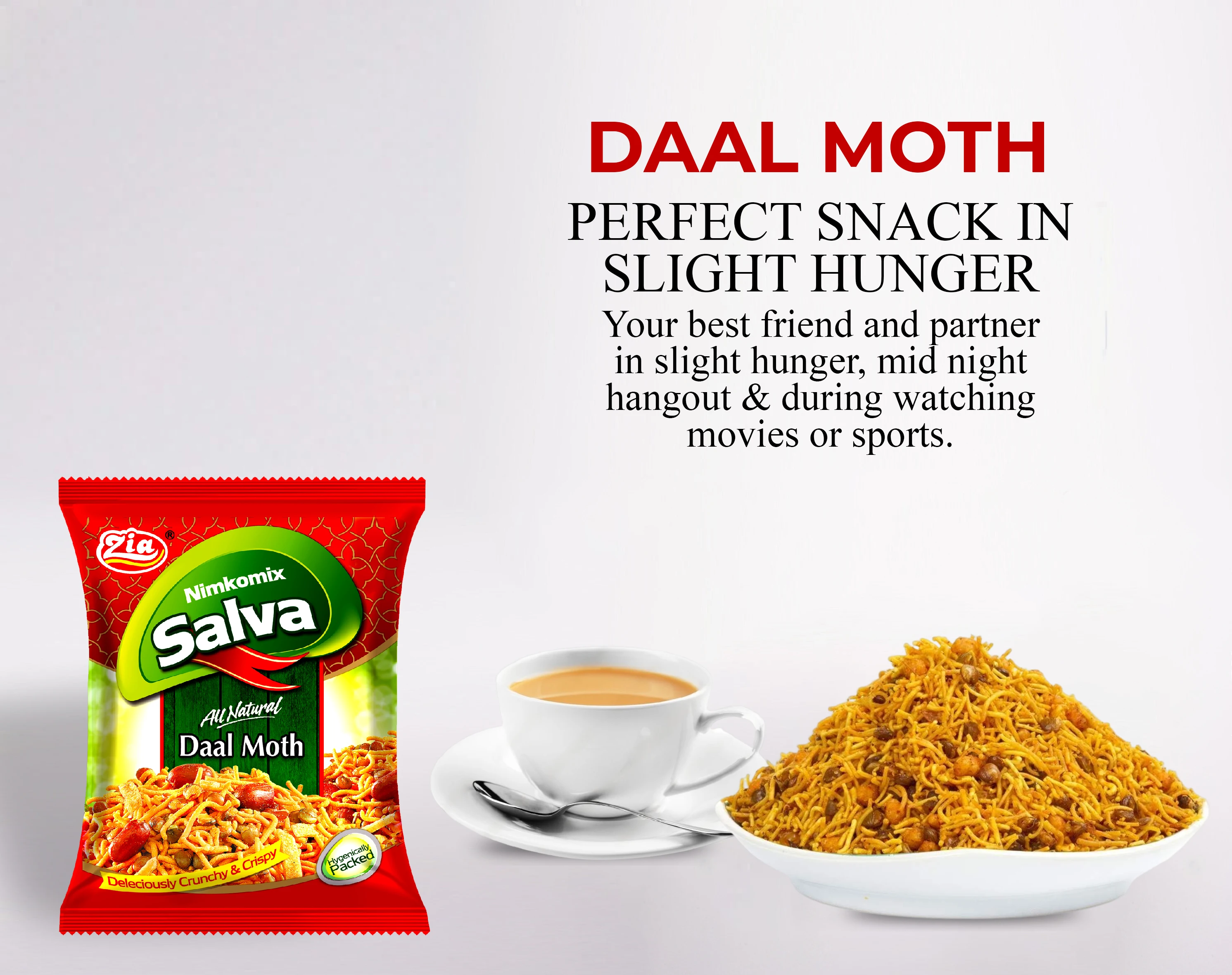 Daal Moth Mix Flavored Salve Daal Moth Hot Spicy Crispy Wheat Flour Snacks Cheap Price Nimco Multi Mix Nuts Spicy Salty Snack