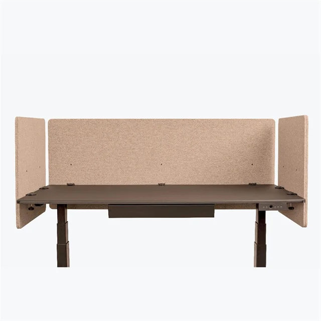 PET panel sound-absorbing materials faced fabric office partition