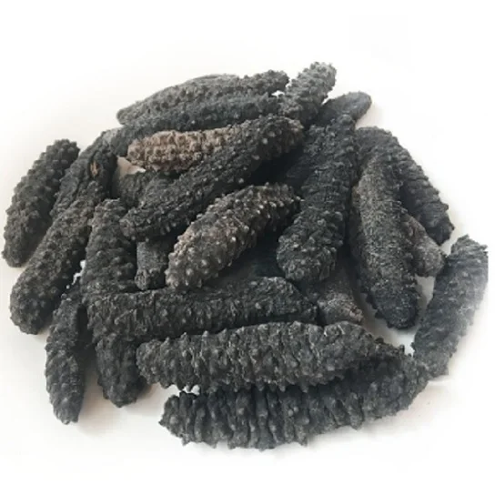 Dried Sea Cucumber (Liao Cen) / Alaska Wild Caught Sun Dried Red Sea Cucumber Medium Size (1 LB)
