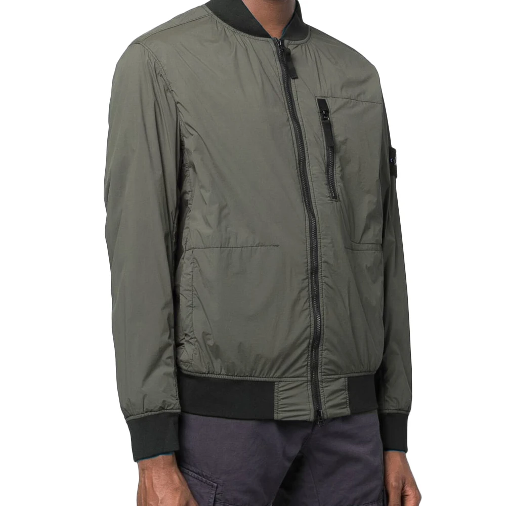 Custom men bomber styled with handy side pockets and comfy ribbed trim 100% polyester men aviator jacket