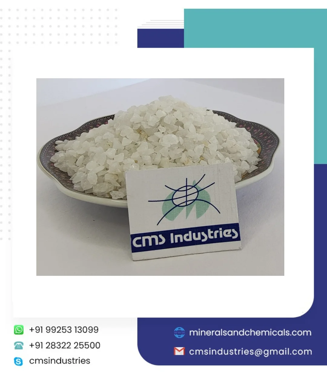 High Grade Natural Quartz Grits