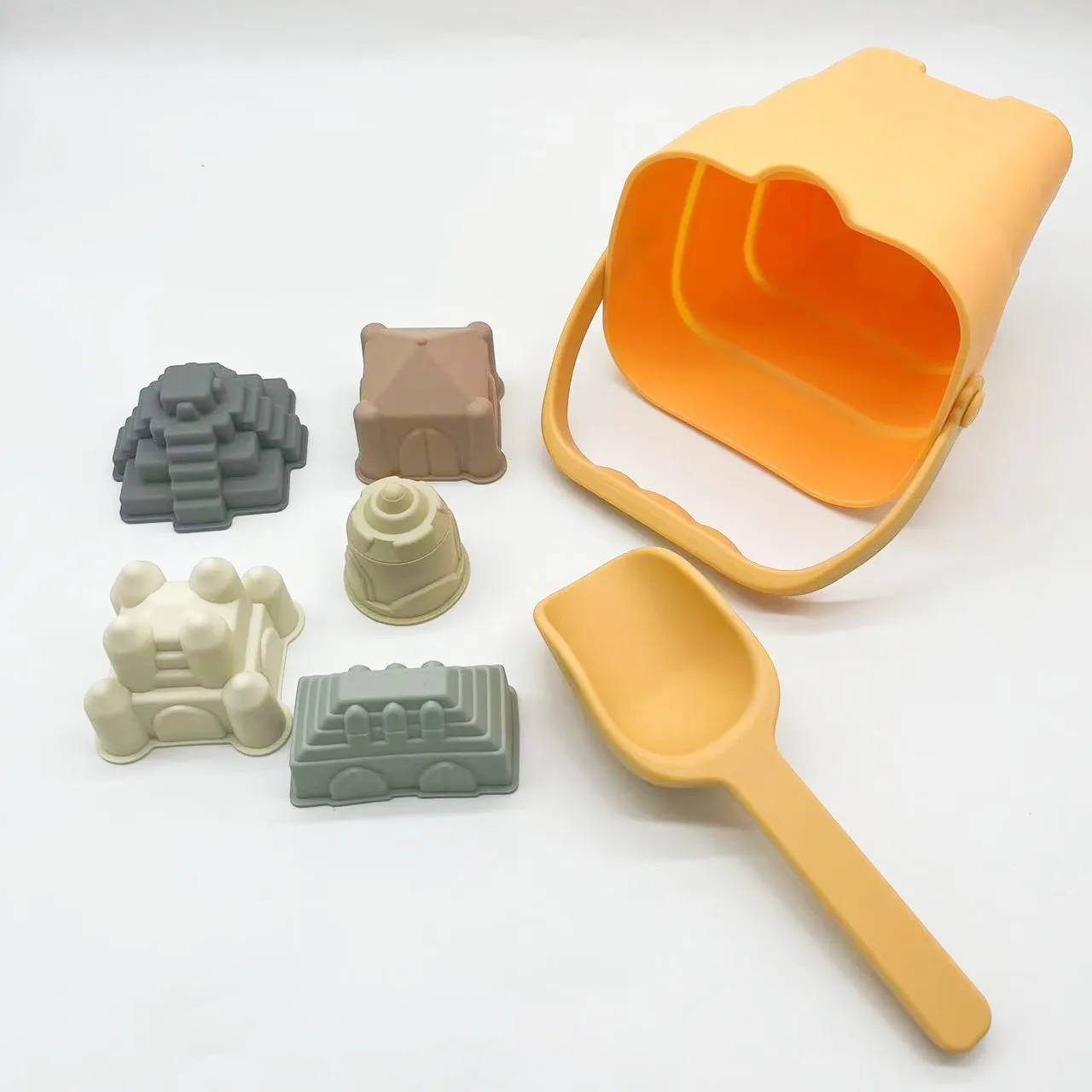 Лучший товар для путешествий не ломается как пластиковый складной пляжный ковш детская песочница игрушки силиконовые пляжные детей