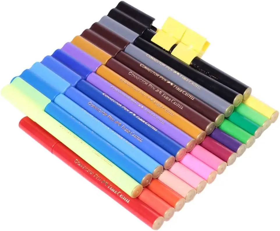 FABER CASTELL разнообразные художественные цветные ручки для рисования и эскизов Упаковка из