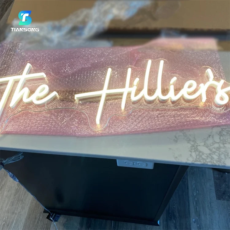 Custom Room Decor LED Neon Light Acrylic Neon Bar Sign Personalized Text Brand Logo Sign