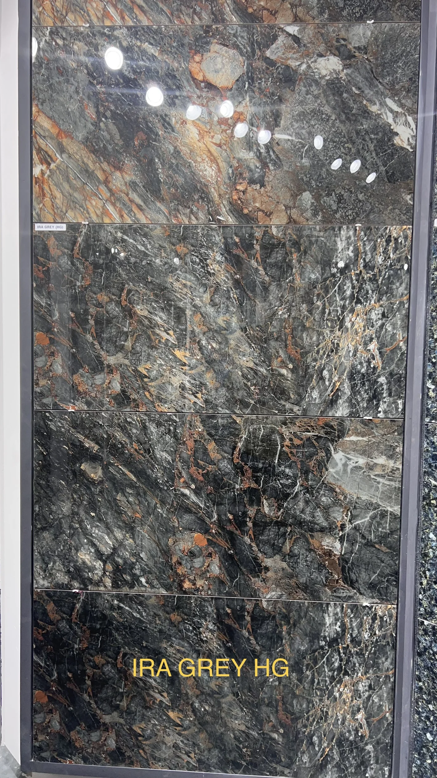 600X1200 MM Porcelain tiles with glossy surface gives perfect finishing to the interior and exterior of home