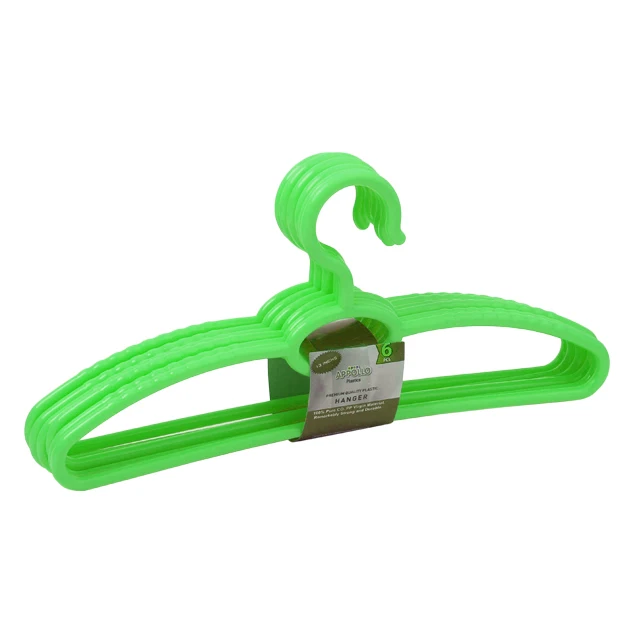 Premio Hanger 13 Inch Closet Clothes Organizer Accessories 6pc Pack Coat Hanger Wardrobe Supplies