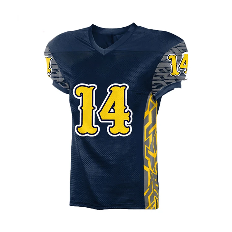 Wholesale Team American Football Wear Custom American Football Uniform Jersey American Football