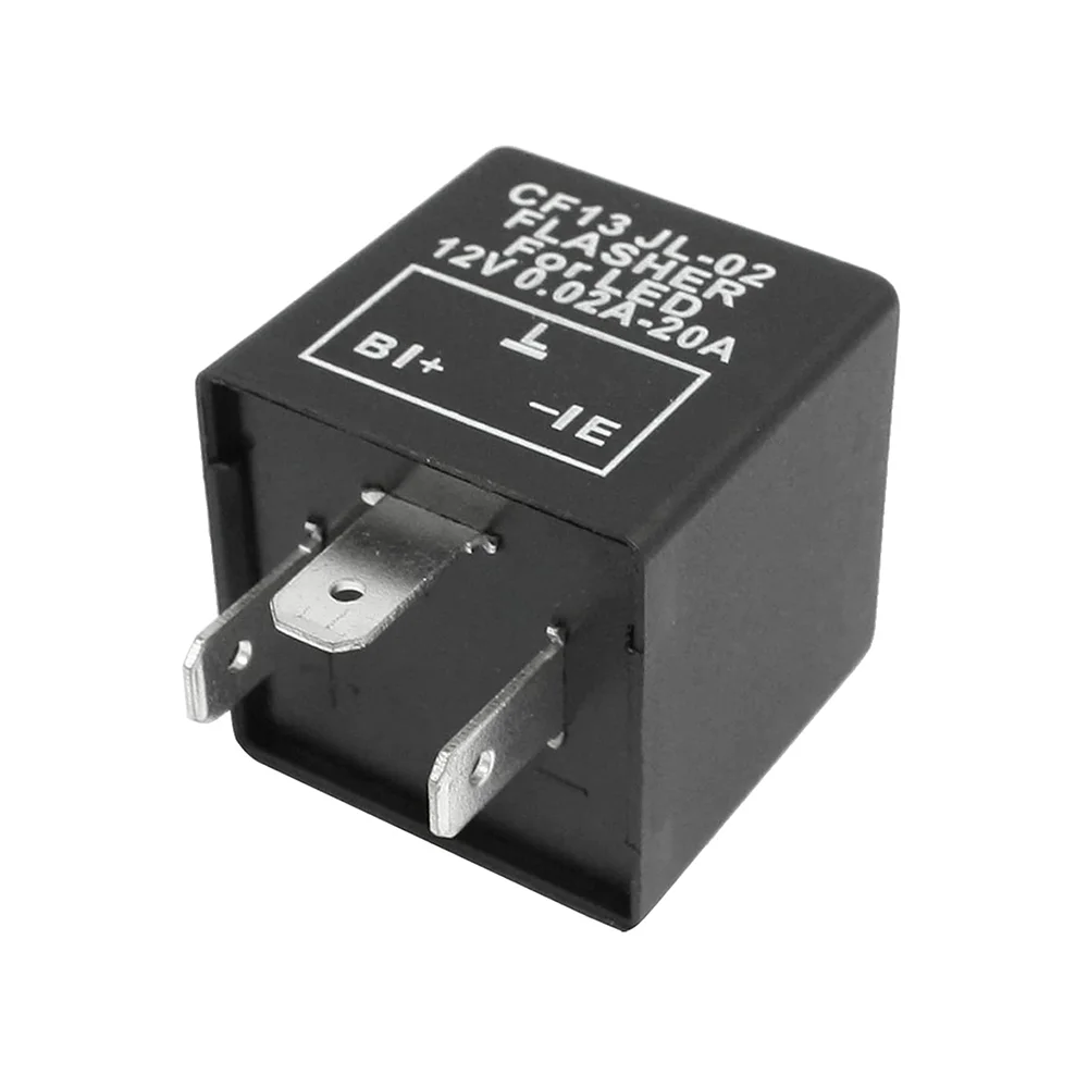 Универсальный автомобильный мигающий предохранитель Y1212395, 3 контакта, 0,02-20A, 12 В постоянного тока, мигающий предохранитель, реле питания переключателя