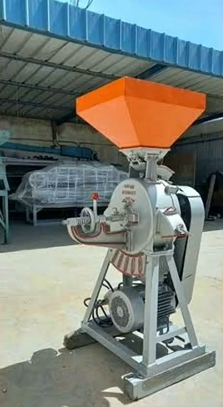 vertical flour mill for spices and fine flour Danish type denmark