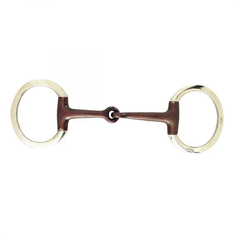 Sweet Iron Flat Ring Egg but w/ Lozenge Equestrian Decorative Lozenge Snaffle Bit Manufacturer By Hashir International