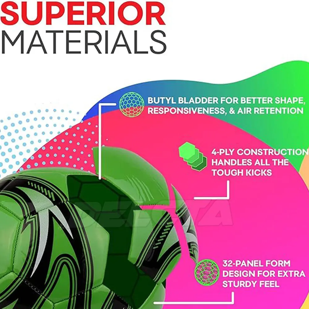 Custom Design Made Machine Stitched Balls High Quality PVC Made Machine Stitched Balls In Stock