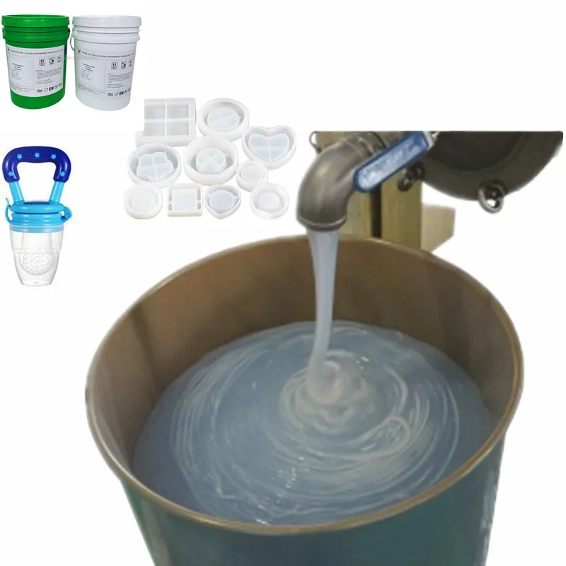 Food Grade RTV2 platinum mould making liquid silicone rubber to Make Prosthetic Appliance