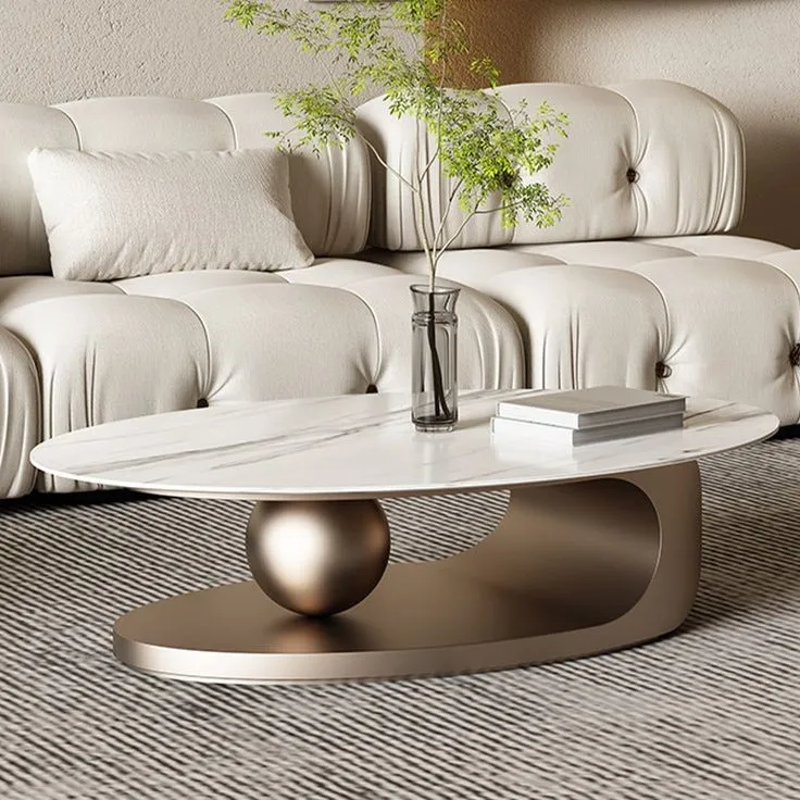 Luxury Custom Good Quality Modern Coffee Table Living Room Furniture Modern Design Metal Wholesale Handmade Manufacturer 2023