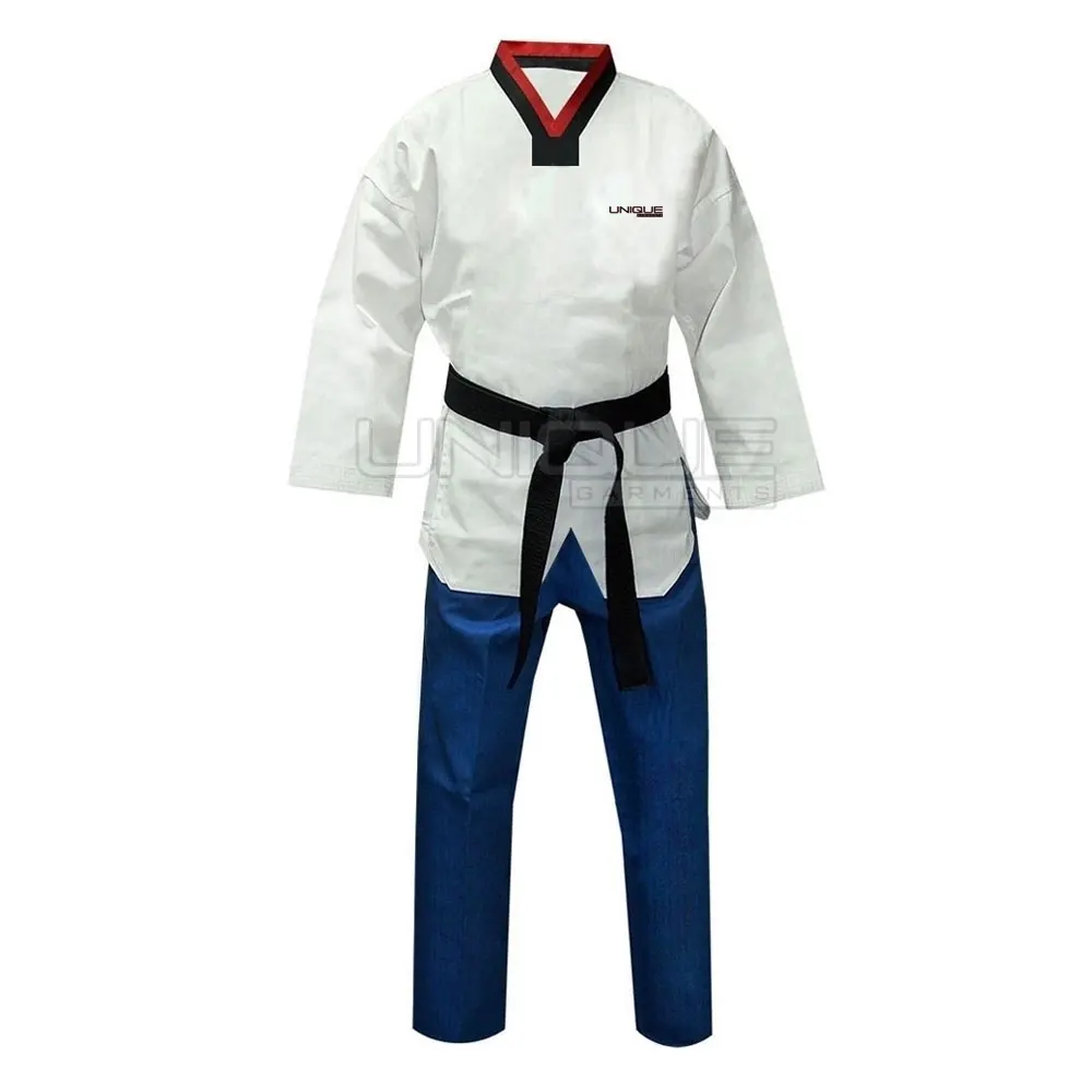 OEM Hot Sale Cotton Taekwondo Uniform Top Quality Wetarproof Taekwondo Uniform With Custom Logo